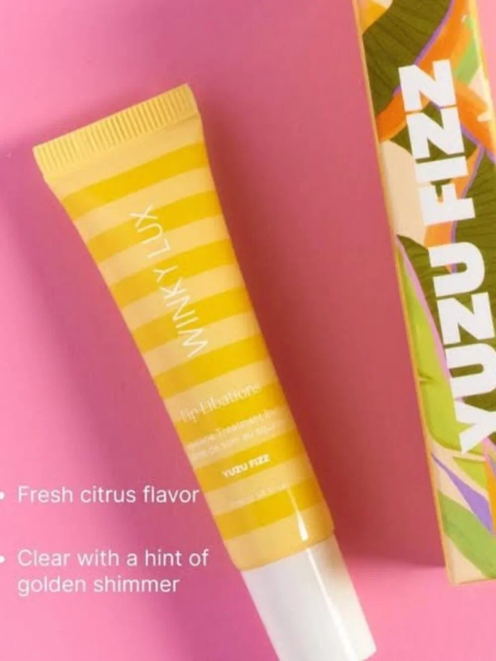 Winky Lux Lip Libations in Yuzu Fizz